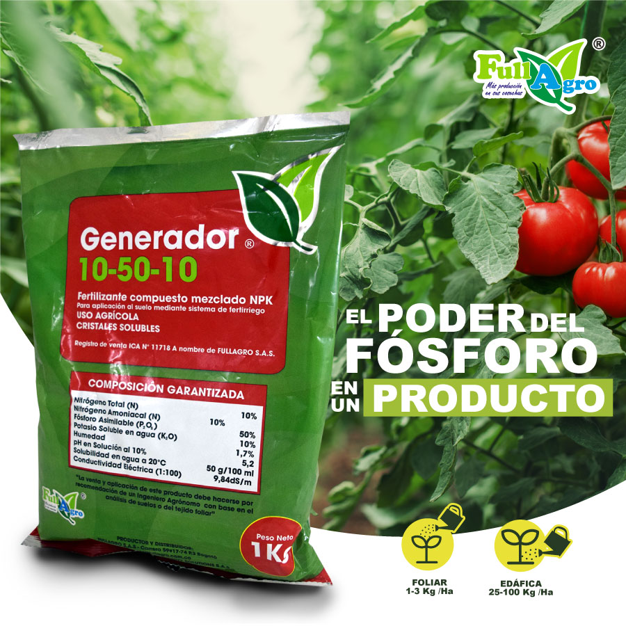 Generador Fertilizante Compuesto Mezclado Npk Fullagro S A S